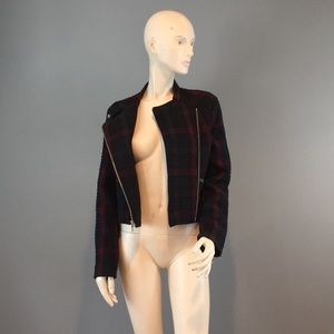 Elizabeth and James Patti Moto Jacket Size LG
